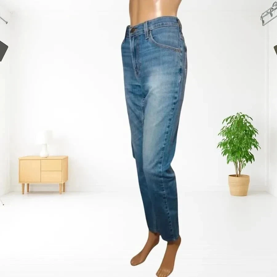 Lee premium model slim taper hoge taille medium, uitrekbaar – photo 4
